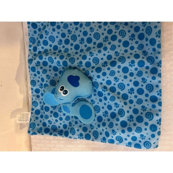 Blues Clues blanket lovey 9.5"x10 plush head - Picture 2 of 6
